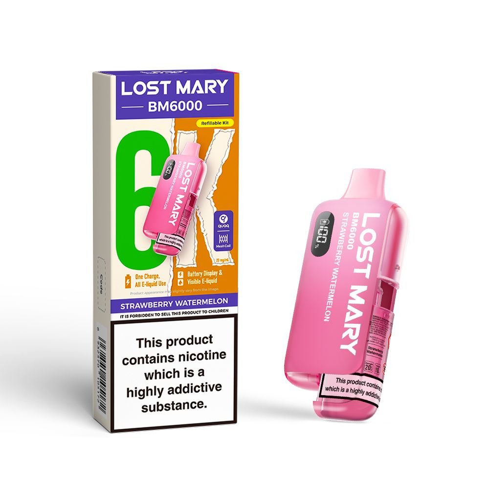 Lost Mary BM6000 Pre Filled Pod Vape Kit - Vape Town