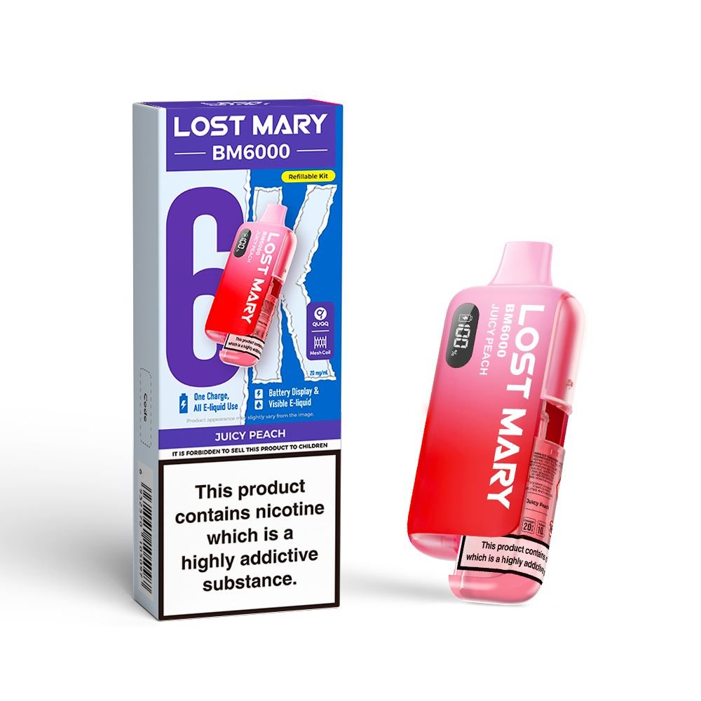 Lost Mary BM6000 Pre Filled Pod Vape Kit - Vape Town