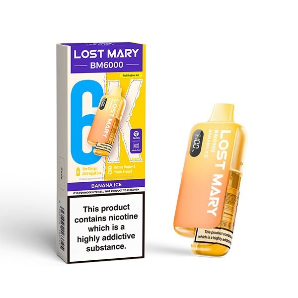 Lost Mary BM6000 Pre Filled Pod Vape Kit - Vape Town