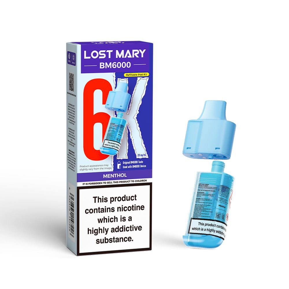 Lost Mary BM6000 Pre Filled Replacement Pods - Vape Town