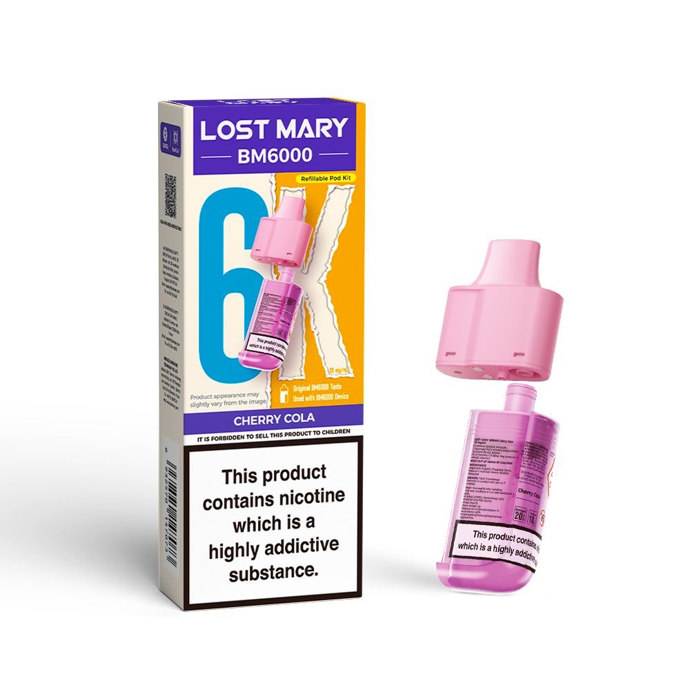 Lost Mary BM6000 Pre Filled Replacement Pods - Vape Town