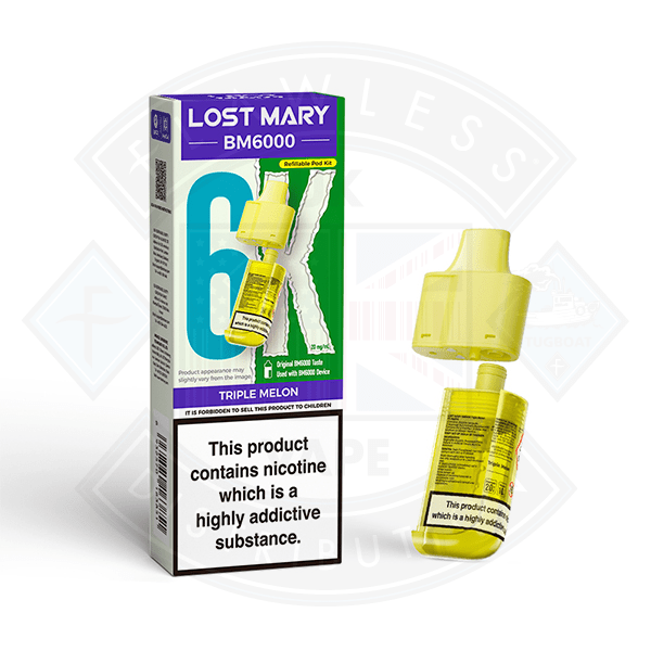 Lost Mary BM6000 Pre Filled Replacement Pods - Vape Town