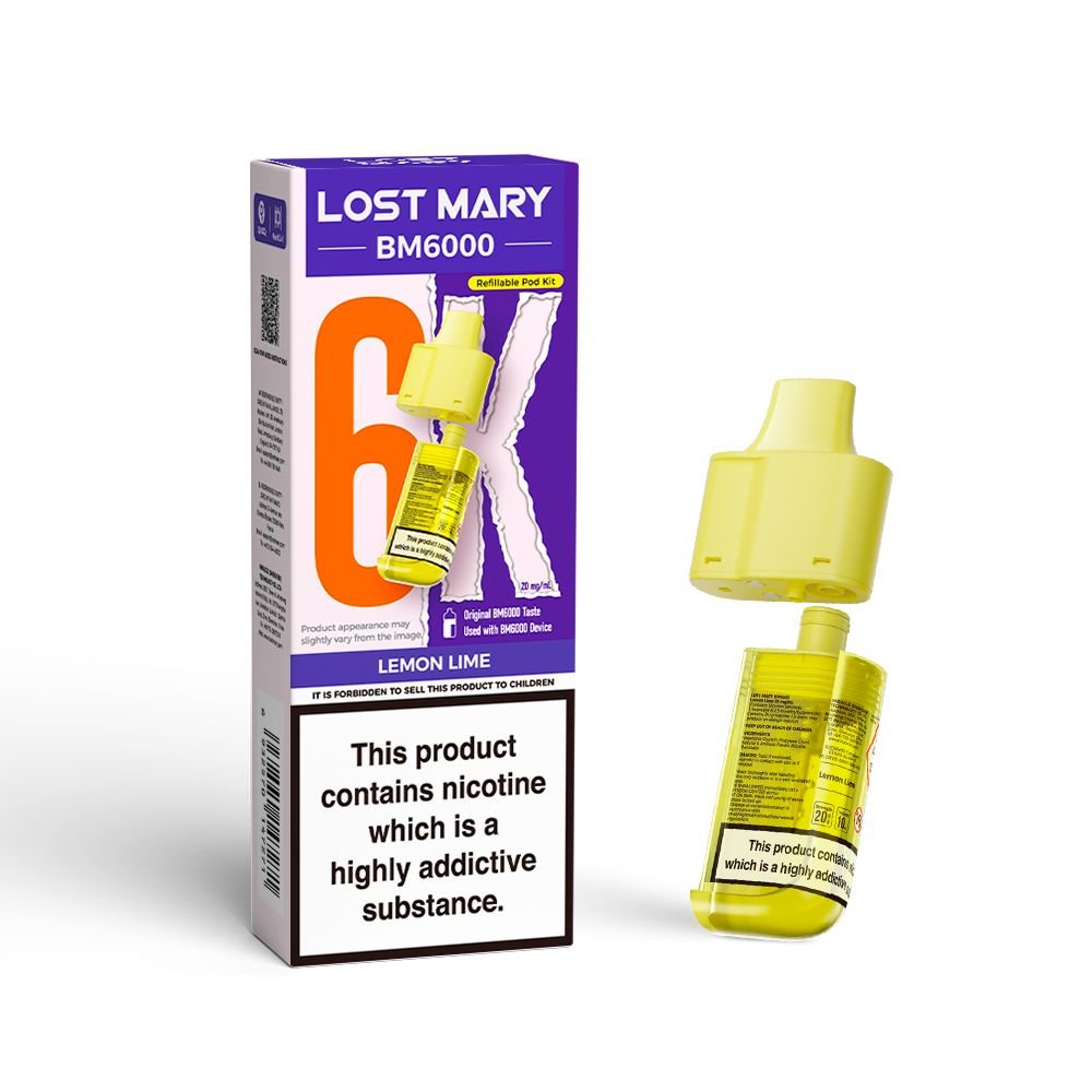 Lost Mary BM6000 Pre Filled Replacement Pods - Vape Town