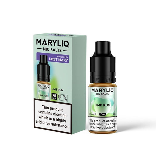 Lost Mary Maryliq - Lime Rum 10ml Nic Salt - Vape Town