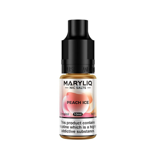 Lost Mary Maryliq - Peach Ice 10ml Nic Salt - Vape Town