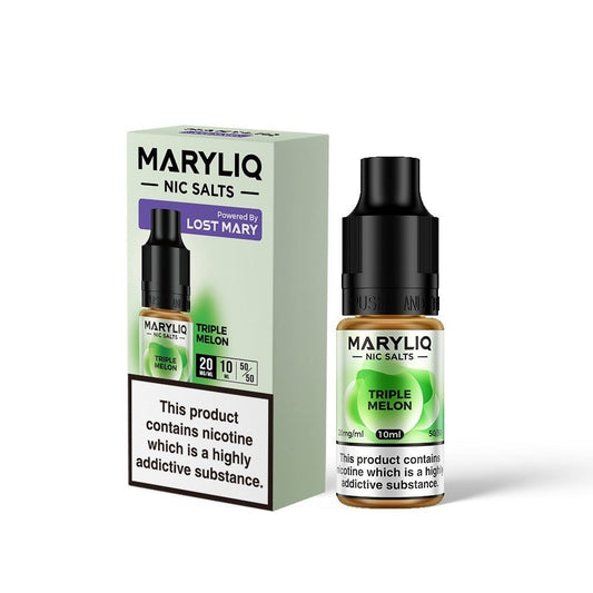 Lost Mary Maryliq - Triple Melon 10ml Nic Salt - Vape Town