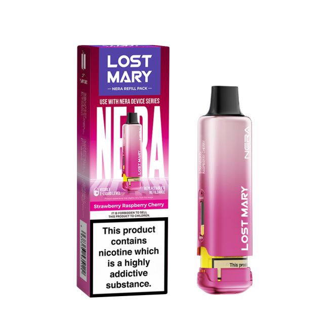Lost Mary Nera 15K Pre Filled 2ml Pod + 10ml Refill - Vape Town