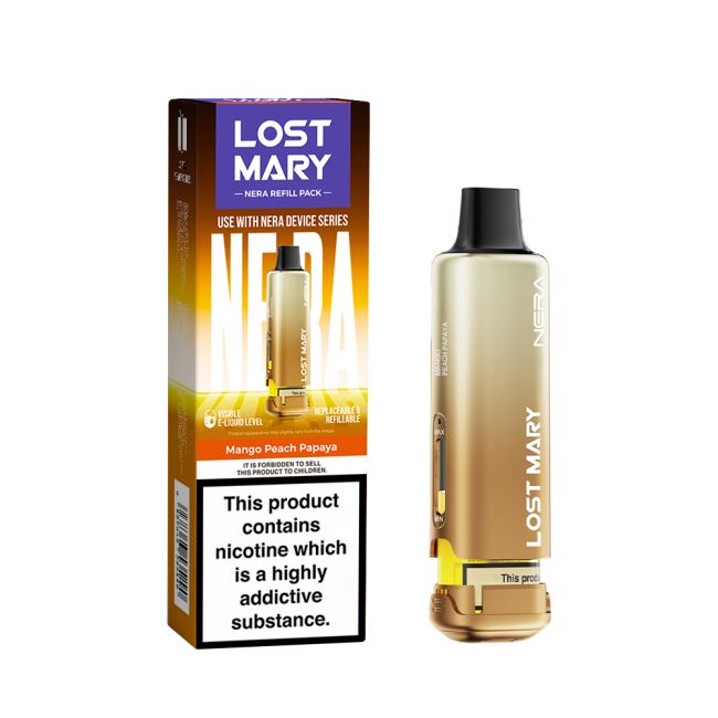 Lost Mary Nera 15K Pre Filled 2ml Pod + 10ml Refill - Vape Town