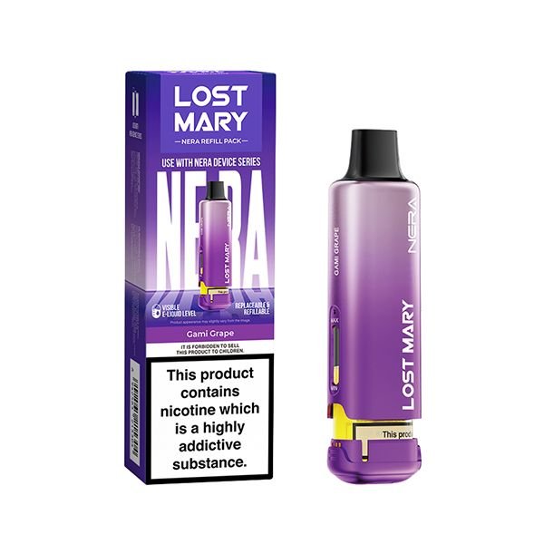 Lost Mary Nera 15K Pre Filled 2ml Pod + 10ml Refill - Vape Town