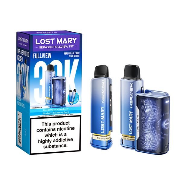 Lost Mary Nera 30K Fullview Pre Filled Pod Kit - Vape Town