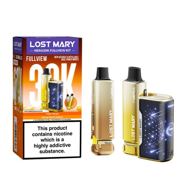 Lost Mary Nera 30K Fullview Pre Filled Pod Kit - Vape Town
