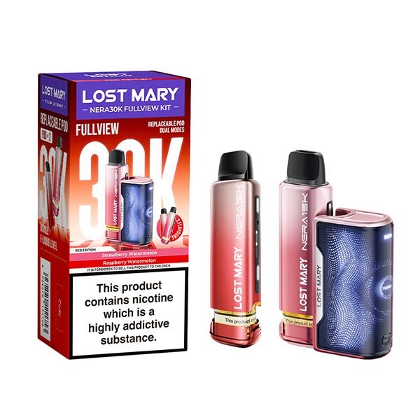 Lost Mary Nera 30K Fullview Pre Filled Pod Kit - Vape Town