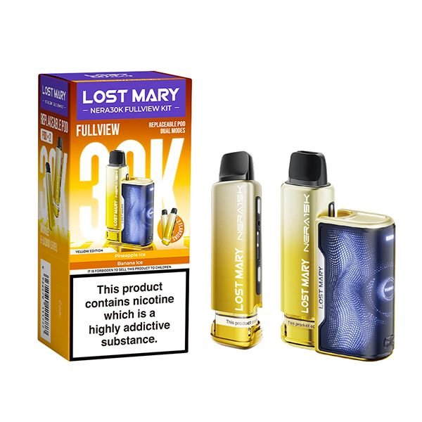 Lost Mary Nera 30K Fullview Pre Filled Pod Kit - Vape Town