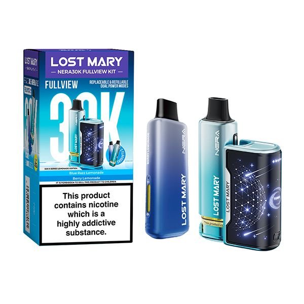 Lost Mary Nera 30K Fullview Pre Filled Pod Kit - Vape Town