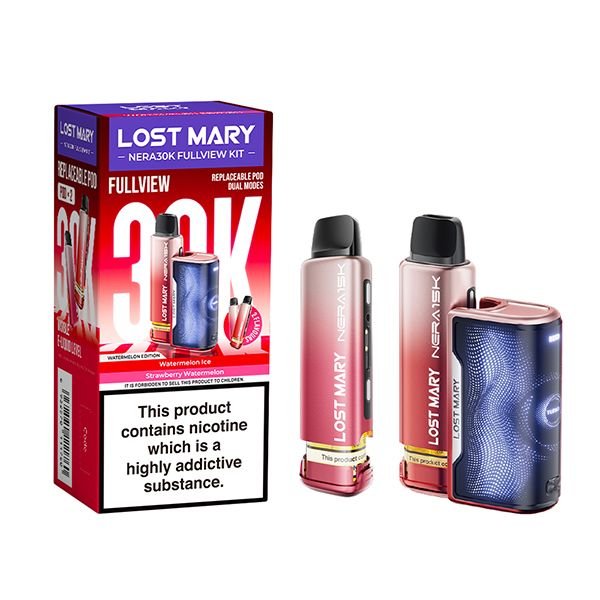 Lost Mary Nera 30K Fullview Pre Filled Pod Kit - Vape Town