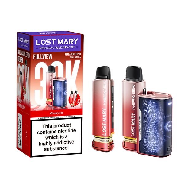 Lost Mary Nera 30K Fullview Pre Filled Pod Kit - Vape Town