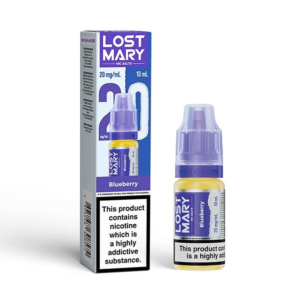 Lost Mary Nic Salt Blueberry 10ml E - Liquid - Vape Town