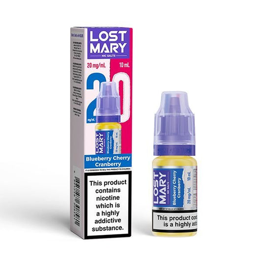 Lost Mary Nic Salt Blueberry Cherry Cranberry 10ml E - Liquid - Vape Town