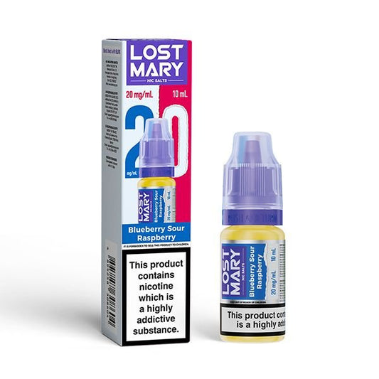 Lost Mary Nic Salt Blueberry Sour Raspberry 10ml E - Liquid - Vape Town