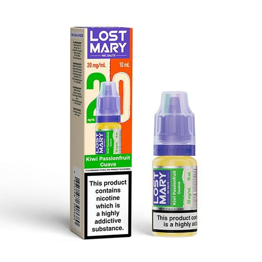 Lost Mary Nic Salt Kiwi Passion fruit Guava 10ml E - Liquid - Vape Town