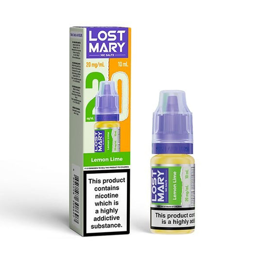 Lost Mary Nic Salt Lemon Lime 10ml E - Liquid - Vape Town