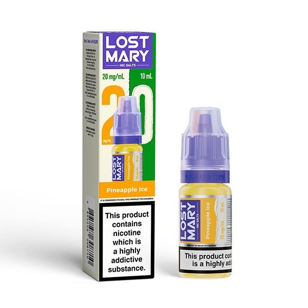 Lost Mary Nic Salt Pineapple Ice 10ml E - Liquid - Vape Town