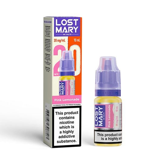 Lost Mary Nic Salt Pink Lemonade 10ml E - Liquid - Vape Town