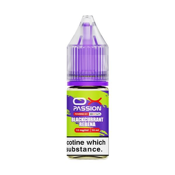 Oxva OX Passion Nic Salt Blackcurrant Squash 10ml E - Liquid - Vape Town