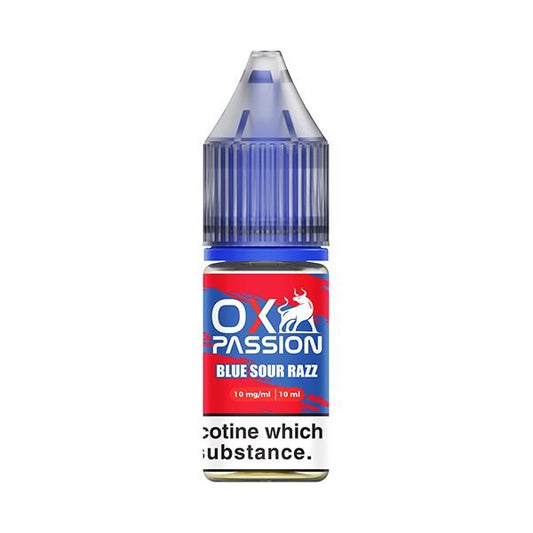 Oxva OX Passion Nic Salt Blue Sour Razz 10ml E - Liquid - Vape Town