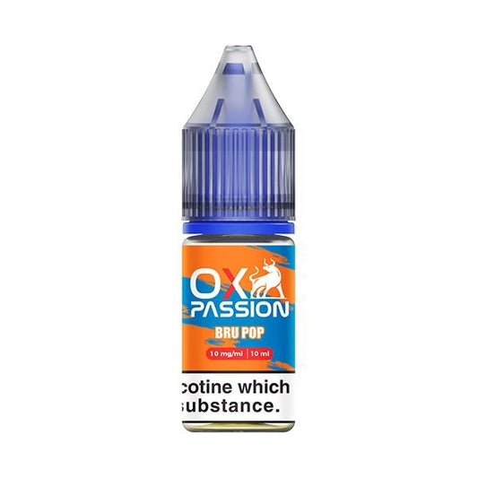 Oxva OX Passion Nic Salt Bru Pop 10ml E - Liquid - Vape Town