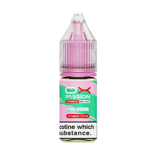 Oxva OX Passion Nic Salt Pink Guava 10ml E - Liquid - Vape Town