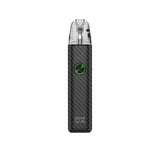 OXVA Xlim 4 Pod Vape Kit in Black Carbon on a White Background.