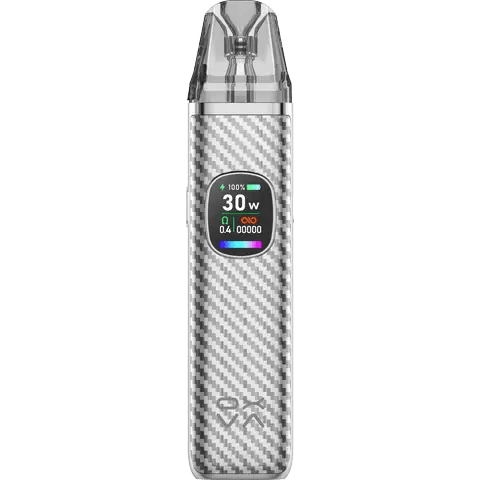 OXVA Xlim Pro 2 Pod Vape Kit Silver Carbon available from the online vape shop Vape Town UK