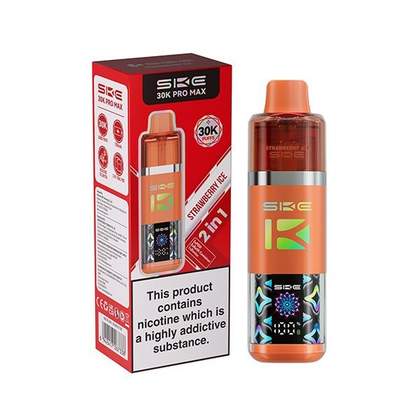 SKE Crystal 30K Pro Max Pre Filled Pod Vape Kit Vape Town SKE Crystal 30K Pro Max Pre Filled Pod Vape Kit Vape Town
