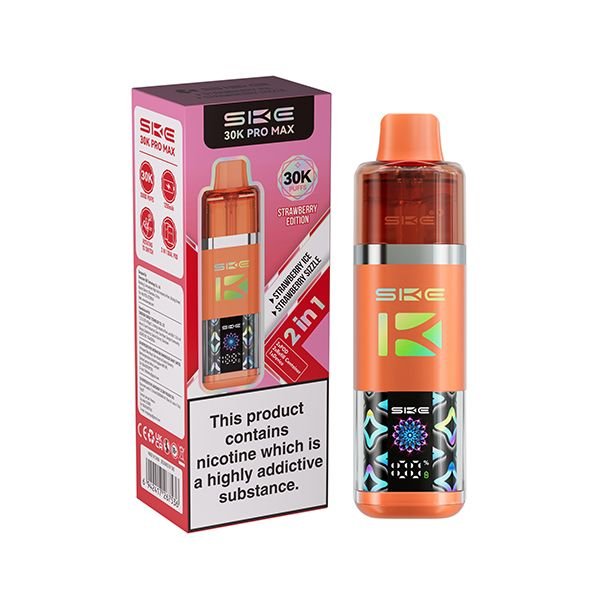 SKE Crystal 30K Pro Max Pre Filled Pod Vape Kit - Vape Town