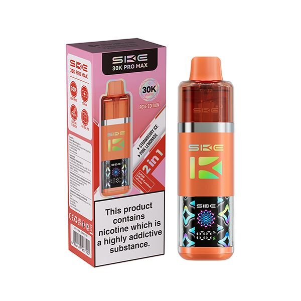 SKE Crystal 30K Pro Max Pre Filled Pod Vape Kit - Vape Town