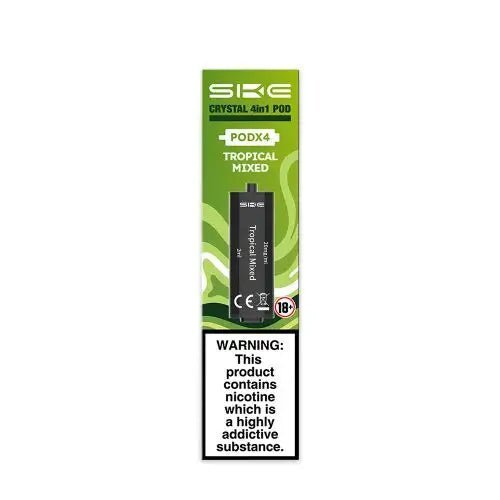 SKE Crystal 4 - in - 1 2400 Replacement Pods - Vape Town
