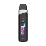 An image of the Uwell Caliburn G4 Pro Vape Pod Kit in the Pearl Silver colour option.