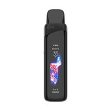 An image of the Uwell Caliburn G4 Pro Vape Pod Kit in the Stripe Black colour option.