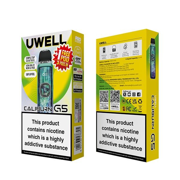 Uwell Caliburn G5 Pod Vape Kit - Vape Town