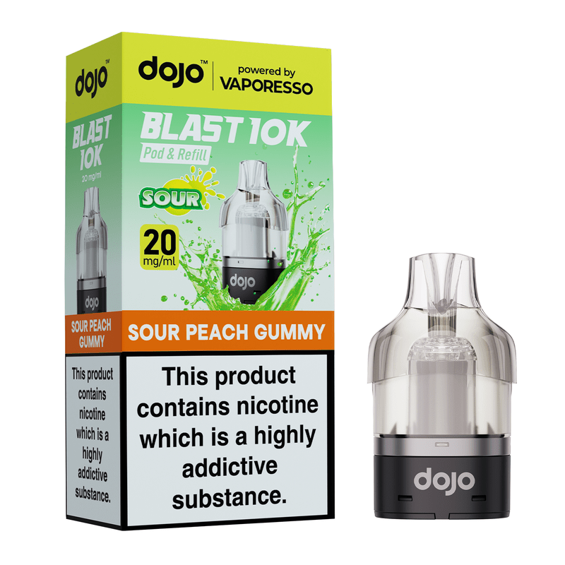 Vaporesso Dojo Blast 10K + Dojo Blast 30k Prefilled Replacement Pods - Vape Town