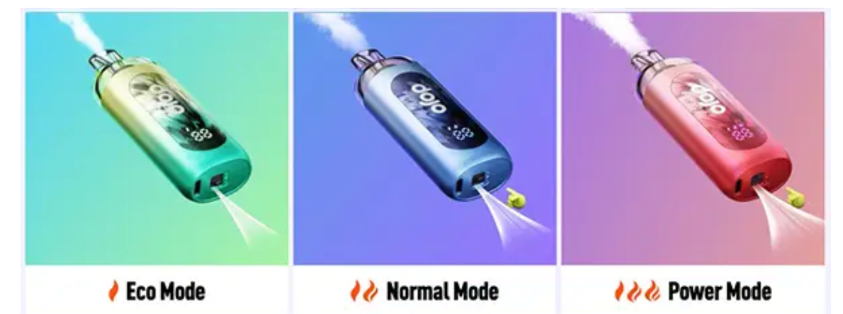 Vaporesso Dojo Blast Pro 30k Prefilled Pod Kit Modes.