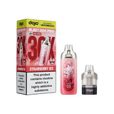 Vaporesso Dojo Blast Pro 30k Prefilled Pod Kit Strawberry Ice.