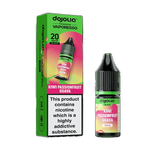 Vaporesso DojoLiq Kiwi Passionfruit Guava Nicotine Salts - Vape Town