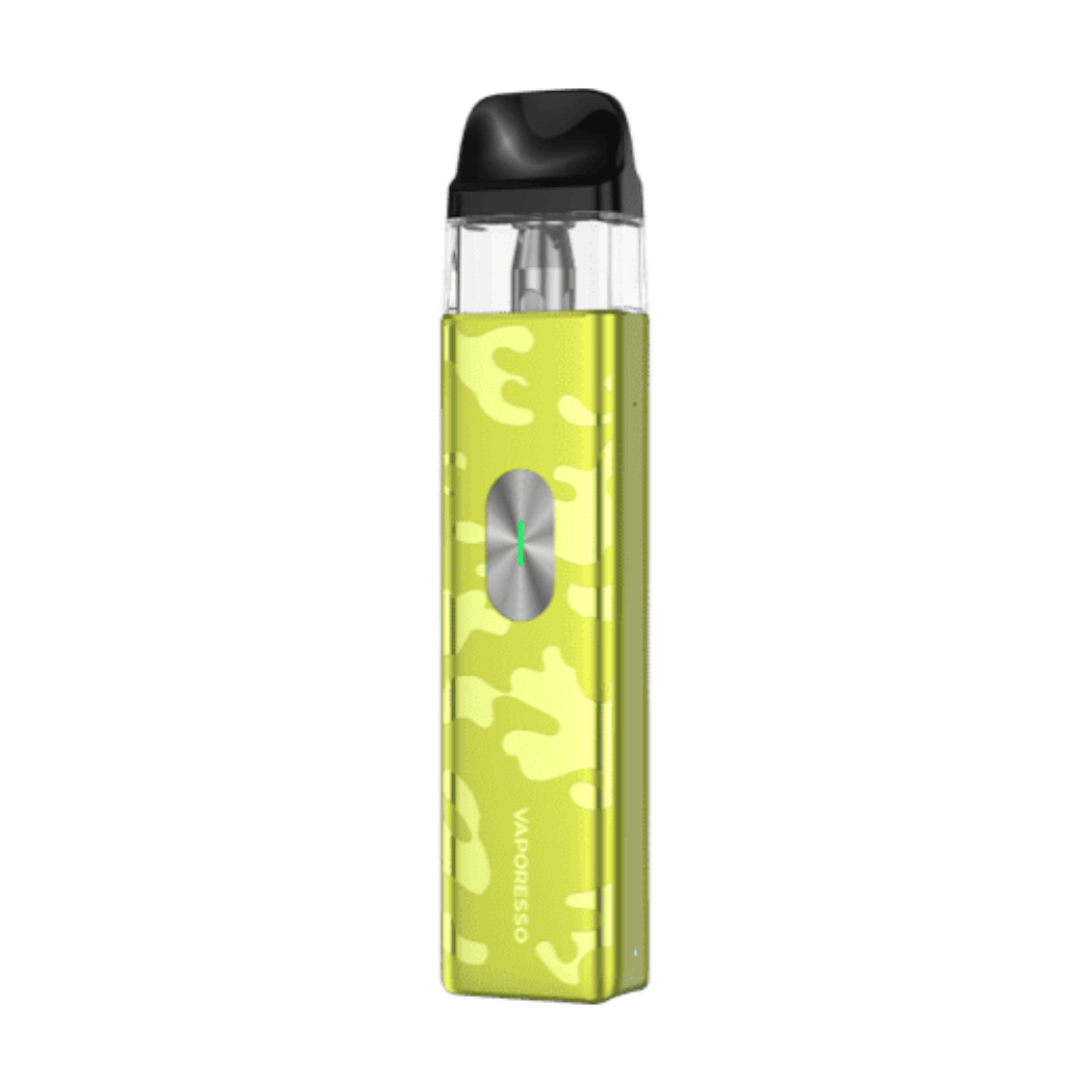 Vaporesso XROS 4 Mini Pod Kit Camo Yellow available from the online vape shop Vape Town UK
