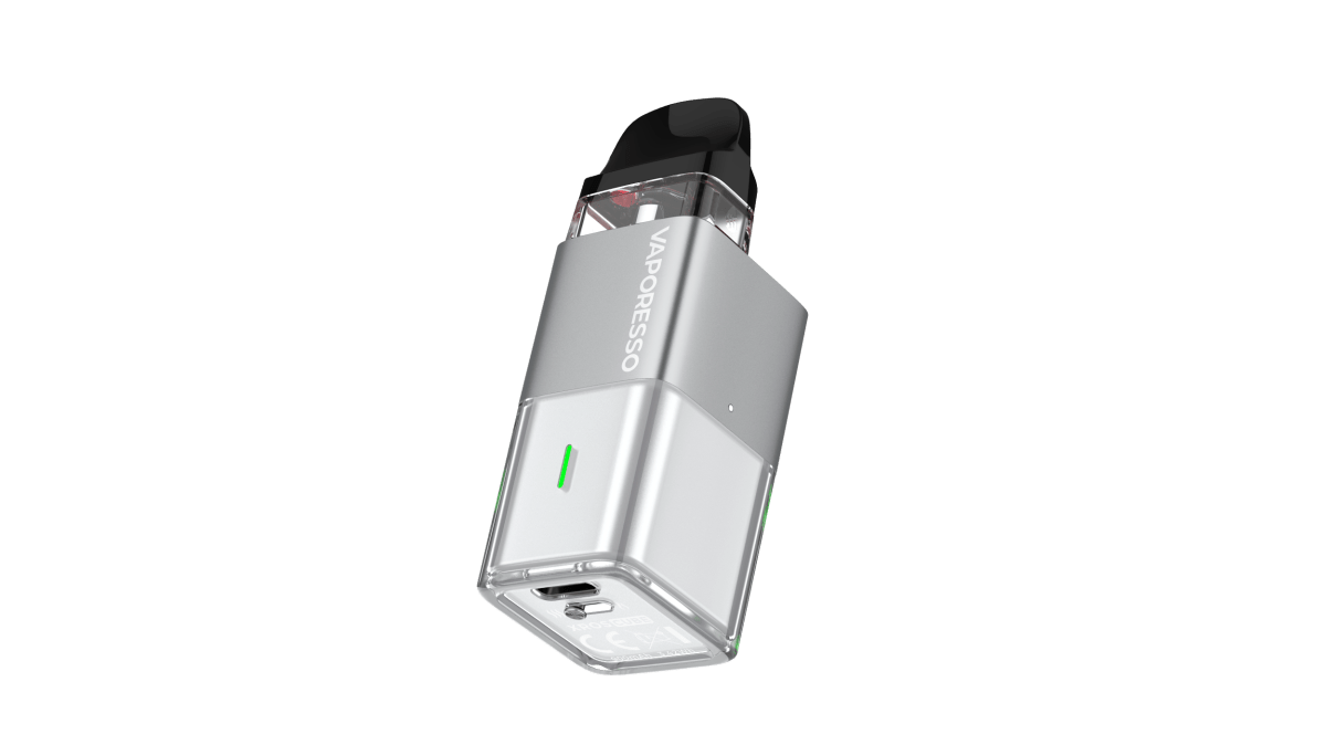 Vaporesso XROS Cube Pod Kit Silver available from the online vape shop Vape Town UK