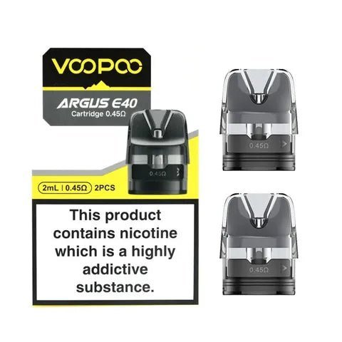 VooPoo Argus E40 Replacement Pod Cartridges (2 Pack) - Vape Town