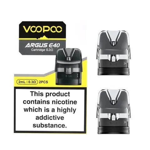 VooPoo Argus E40 Replacement Pod Cartridges (2 Pack) - Vape Town