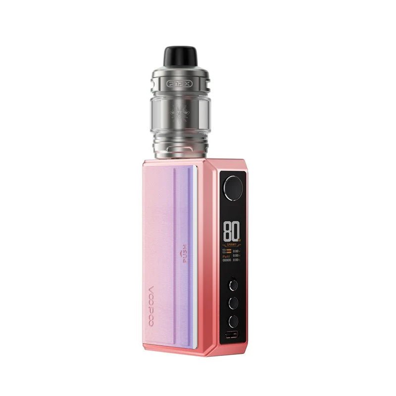 VooPoo Drag 5 Vape Kit Sakura Pink available from the online vape shop Vape Town UK