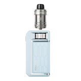 Blue VooPoo Drag 6 Vape Kit on a White Background.